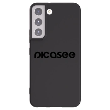 Picasee silikonski črni ovitek za Samsung Galaxy S22 5G - Picasee - new logo - black