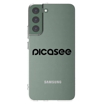 Picasee silikonski prozorni ovitek za Samsung Galaxy S22+ 5G - Picasee - new logo - black