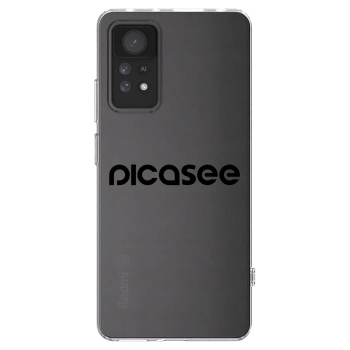 Picasee silikonski prozorni ovitek za Xiaomi Redmi Note 11 Pro - Picasee - new logo - black