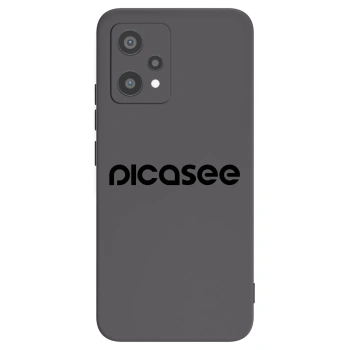 Picasee silikonski črni ovitek za Realme 9 Pro 5G - Picasee - new logo - black