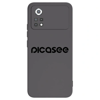 Picasee silikonski črni ovitek za Xiaomi Poco X4 Pro 5G - Picasee - new logo - black