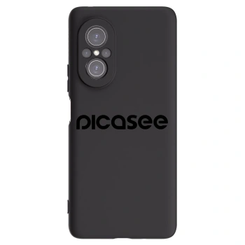 Picasee silikonski črni ovitek za Huawei Nova 9 SE - Picasee - new logo - black