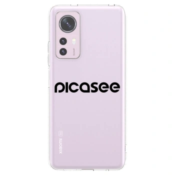 Picasee silikonski prozorni ovitek za Xiaomi 12 - Picasee - new logo - black