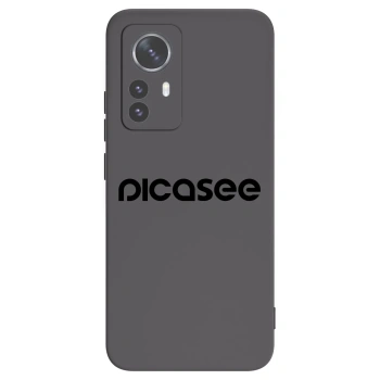 Picasee silikonski črni ovitek za Xiaomi 12 Pro - Picasee - new logo - black