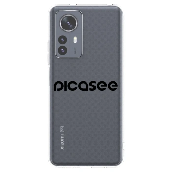 Picasee silikonski prozorni ovitek za Xiaomi 12 Pro - Picasee - new logo - black