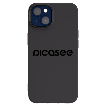 Picasee silikonski črni ovitek za Apple iPhone 14 - Picasee - new logo - black