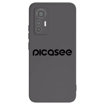 Picasee silikonski črni ovitek za Xiaomi 12 Lite - Picasee - new logo - black