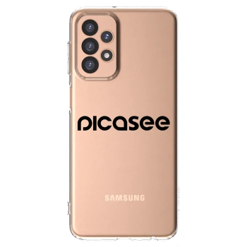 Picasee silikonski prozorni ovitek za Samsung Galaxy A23 A236B 5G - Picasee - new logo - black