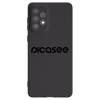 Picasee silikonski črni ovitek za Samsung Galaxy A73 5G - Picasee - new logo - black