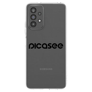 Picasee silikonski prozorni ovitek za Samsung Galaxy A73 5G - Picasee - new logo - black