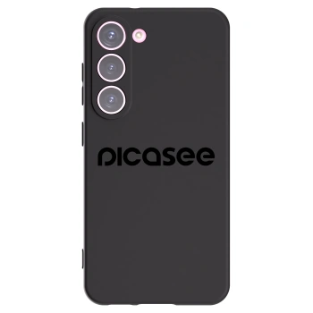 Picasee silikonski črni ovitek za Samsung Galaxy S23 5G - Picasee - new logo - black
