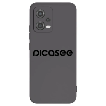 Picasee silikonski črni ovitek za Xiaomi Poco X5 - Picasee - new logo - black