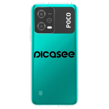 Picasee silikonski prozorni ovitek za Xiaomi Poco X5 - Picasee - new logo - black