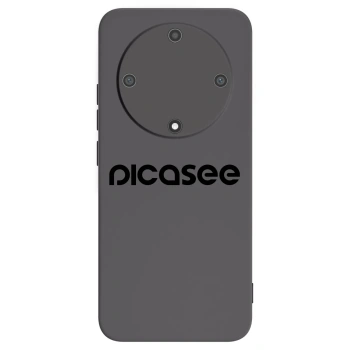 Picasee silikonski črni ovitek za Honor Magic5 Lite 5G - Picasee - new logo - black