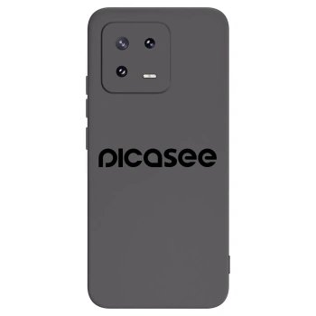 Picasee silikonski črni ovitek za Xiaomi 13 Pro - Picasee - new logo - black