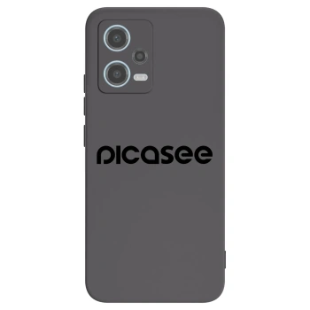 Picasee silikonski črni ovitek za Xiaomi Redmi Note 12 5G - Picasee - new logo - black