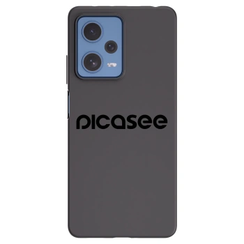 Picasee silikonski črni ovitek za Xiaomi Redmi Note 12 Pro 5G - Picasee - new logo - black