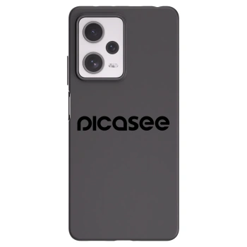 Picasee silikonski črni ovitek za Xiaomi Redmi Note 12 Pro+ 5G - Picasee - new logo - black