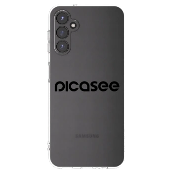Picasee silikonski prozorni ovitek za Samsung Galaxy A14 5G A146P - Picasee - new logo - black