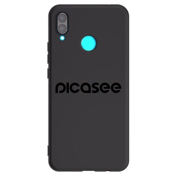 Picasee silikonski črni ovitek za Huawei Nova 3 - Picasee - new logo - black