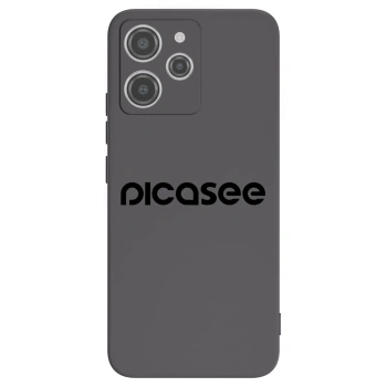 Picasee silikonski črni ovitek za Xiaomi Redmi 12 4G - Picasee - new logo - black