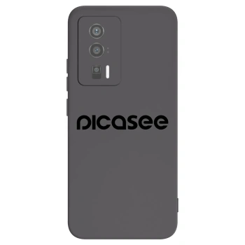 Picasee silikonski črni ovitek za Xiaomi Poco F5 Pro 5G - Picasee - new logo - black