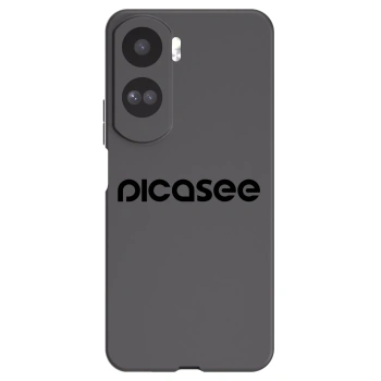 Picasee silikonski črni ovitek za Honor 90 Lite 5G - Picasee - new logo - black