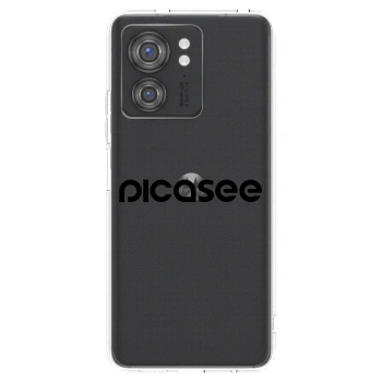 Picasee silikonski prozorni ovitek za Motorola Edge 40 - Picasee - new logo - black