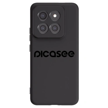 Picasee silikonski črni ovitek za Xiaomi 14 Pro - Picasee - new logo - black