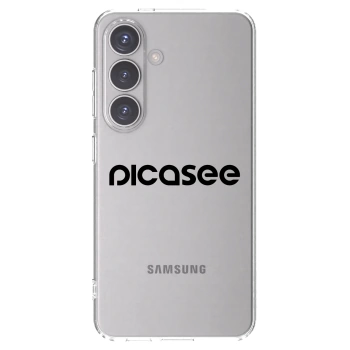 Picasee silikonski prozorni ovitek za Samsung Galaxy S24 S921B 5G - Picasee - new logo - black