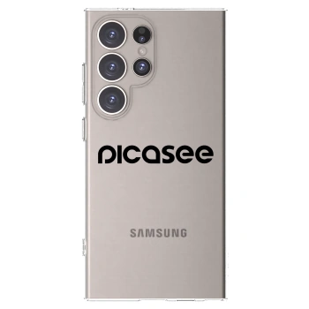 Picasee silikonski prozorni ovitek za Samsung Galaxy S24 Ultra S928B 5G - Picasee - new logo - black