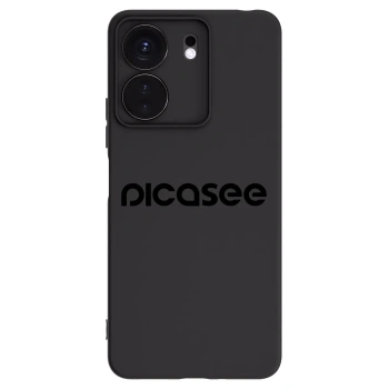 Picasee silikonski črni ovitek za Xiaomi Redmi 13C 4G - Picasee - new logo - black