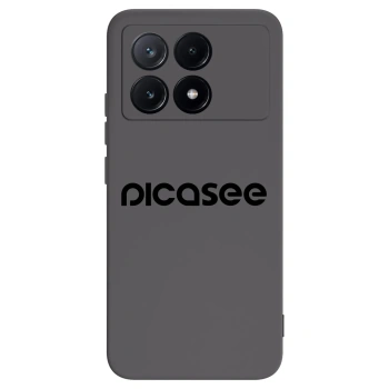 Picasee silikonski črni ovitek za Xiaomi Poco X6 Pro - Picasee - new logo - black
