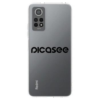 Picasee silikonski prozorni ovitek za Xiaomi Redmi Note 12 Pro 4G - Picasee - new logo - black