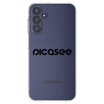 Picasee silikonski prozorni ovitek za Samsung Galaxy A15 A155F 4G - Picasee - new logo - black