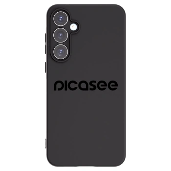 Picasee silikonski črni ovitek za Samsung Galaxy A55 5G A556B - Picasee - new logo - black