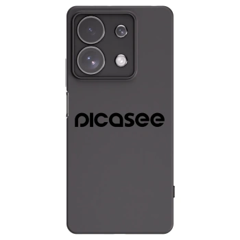 Picasee silikonski črni ovitek za Xiaomi Redmi Note 13 Pro 4G - Picasee - new logo - black