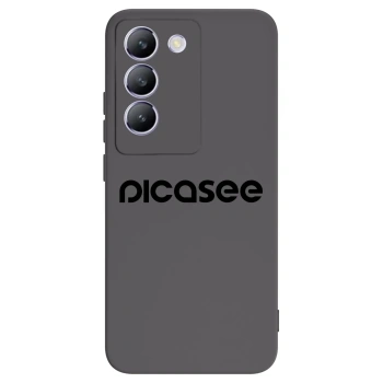 Picasee silikonski črni ovitek za Vivo V40 SE 5G - Picasee - new logo - black