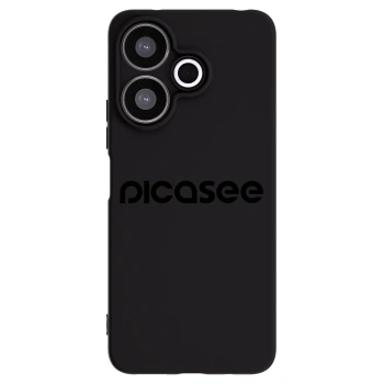 Picasee silikonski črni ovitek za Xiaomi Redmi 13 4G - Picasee - new logo - black