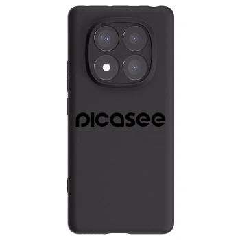 Picasee silikonski črni ovitek za Xiaomi Redmi Note 14 Pro 5G - Picasee - new logo - black