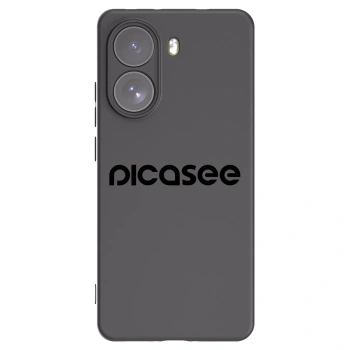 Picasee silikonski črni ovitek za Xiaomi Poco X7 - Picasee - new logo - black