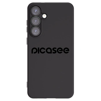 Picasee silikonski črni ovitek za Samsung Galaxy S25+ 5G - Picasee - new logo - black