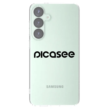 Picasee silikonski prozorni ovitek za Samsung Galaxy S25+ 5G - Picasee - new logo - black
