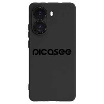 Picasee silikonski črni ovitek za Xiaomi Poco X7 Pro 5G - Picasee - new logo - black