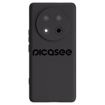 Picasee silikonski črni ovitek za Honor Magic7 Lite 5G - Picasee - new logo - black
