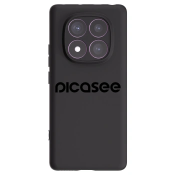 Picasee silikonski črni ovitek za Xiaomi Redmi Note 14 Pro 4G - Picasee - new logo - black