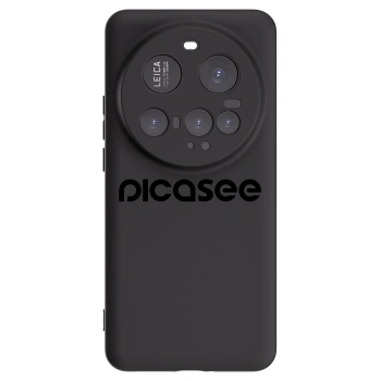 Picasee silikonski črni ovitek za Xiaomi 15 Ultra - Picasee - new logo - black