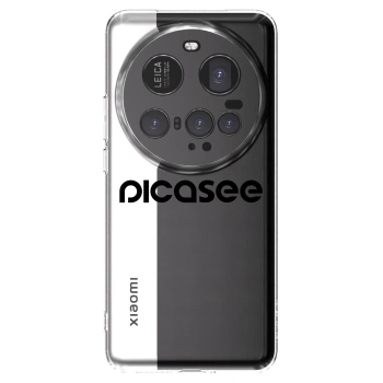 Picasee silikonski prozorni ovitek za Xiaomi 15 Ultra - Picasee - new logo - black