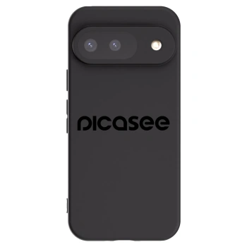Picasee silikonski črni ovitek za Google Pixel 9 - Picasee - new logo - black