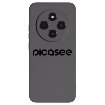 Picasee silikonski črni ovitek za Xiaomi Poco C75 - Picasee - new logo - black